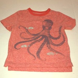 Old navy octopus fish shirt extra soft comfy EUC